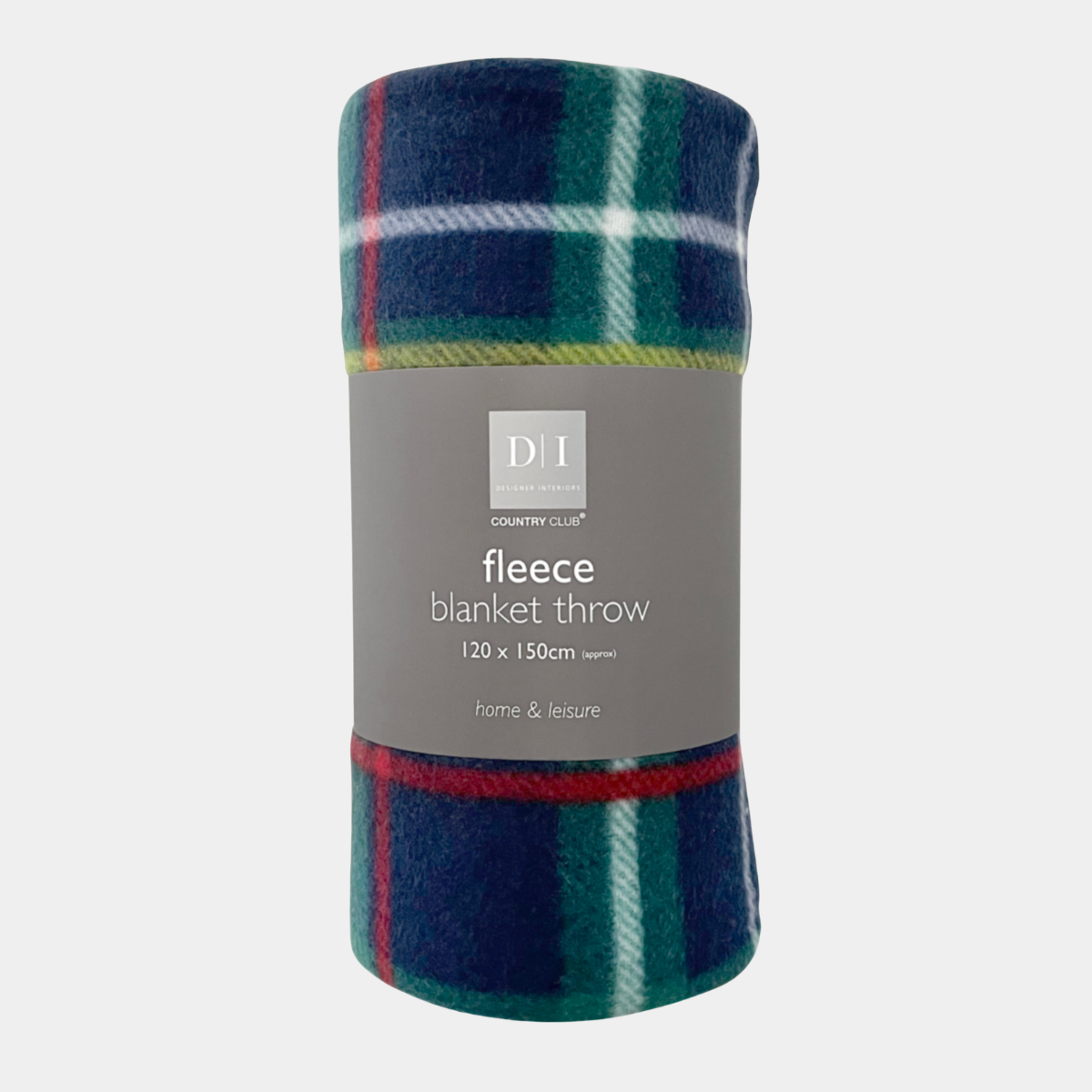 Tartan Fleece Design Blanket Throw 120x150cm
