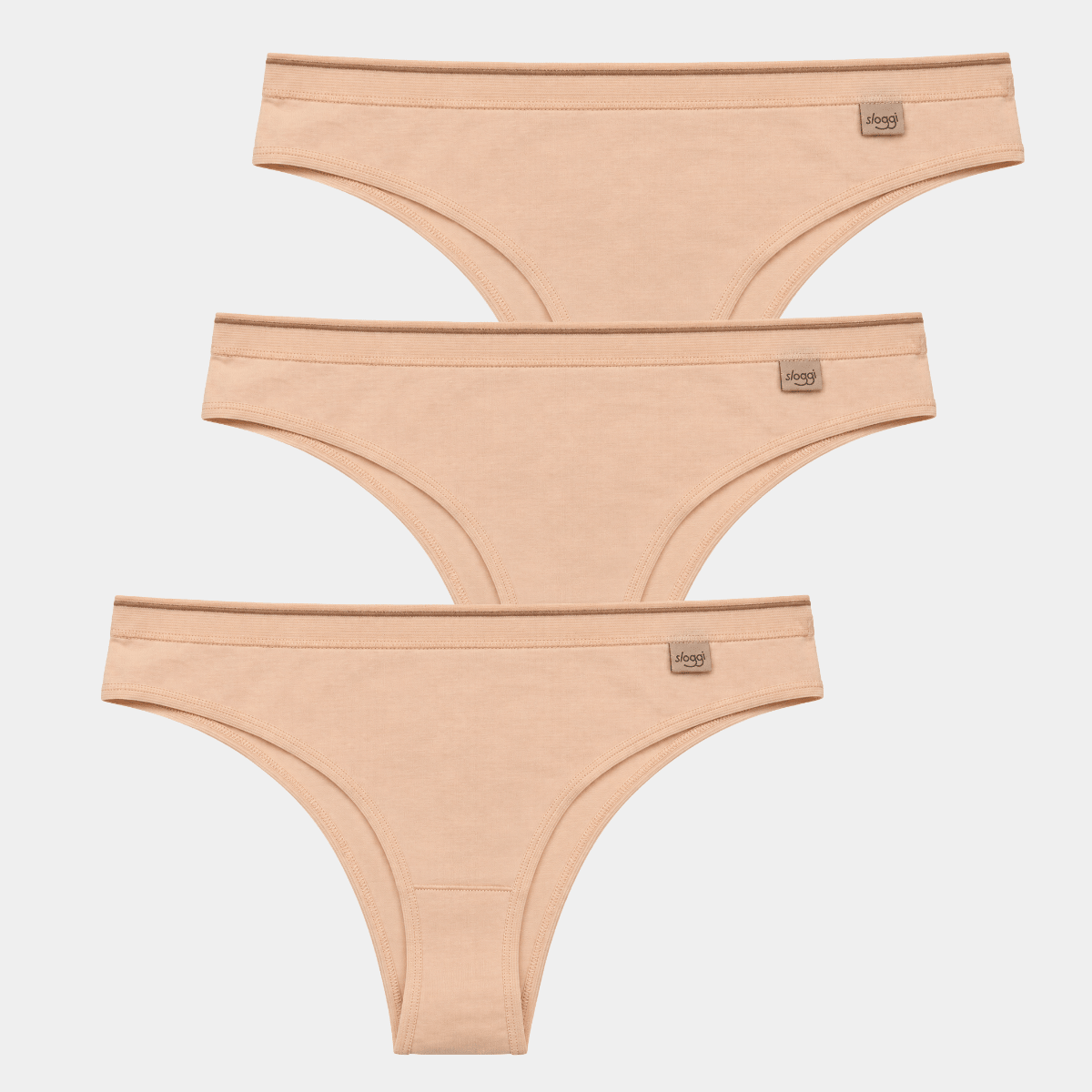 Ladies 3pk Sloggi Tanga Brief from You Know Who's