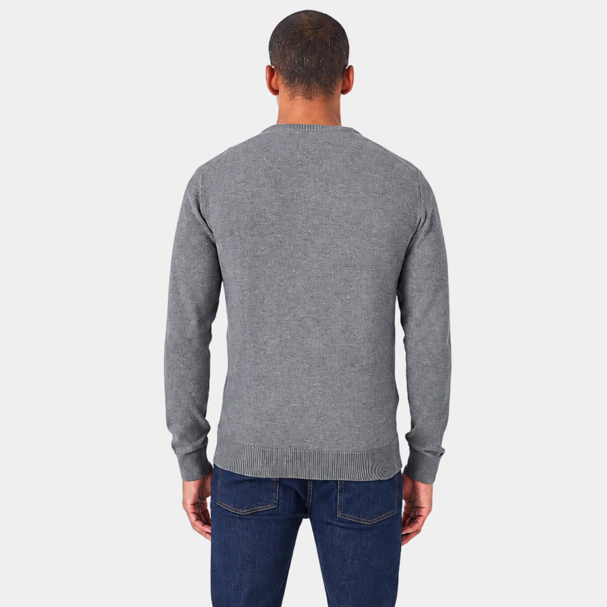 Mens V Neck Jumper