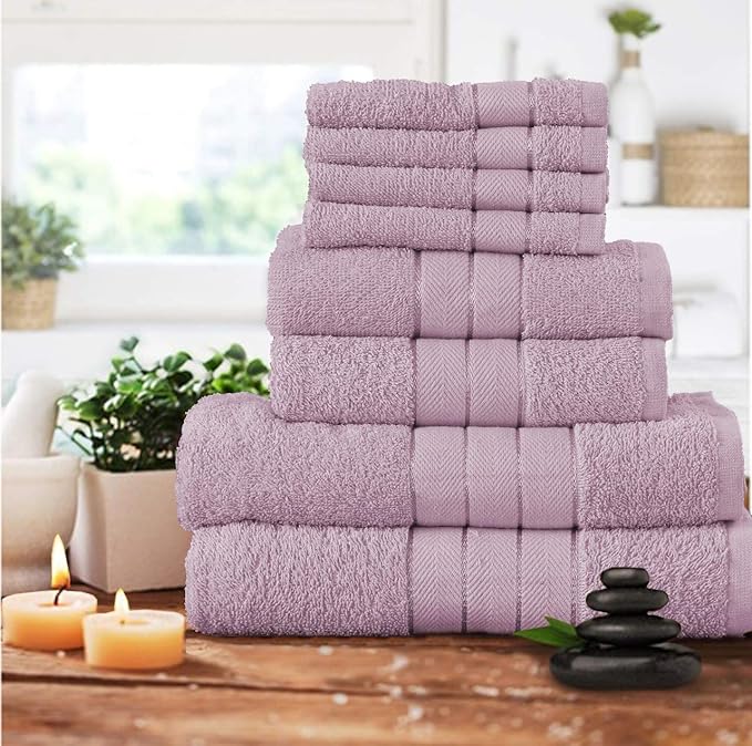 8pce 100% Cotton Towel Bale - Blush from You Know Who's