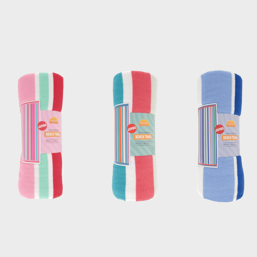 90 x 180cm Jumbo Printed Microfibre Beach Towel from You Know Who's