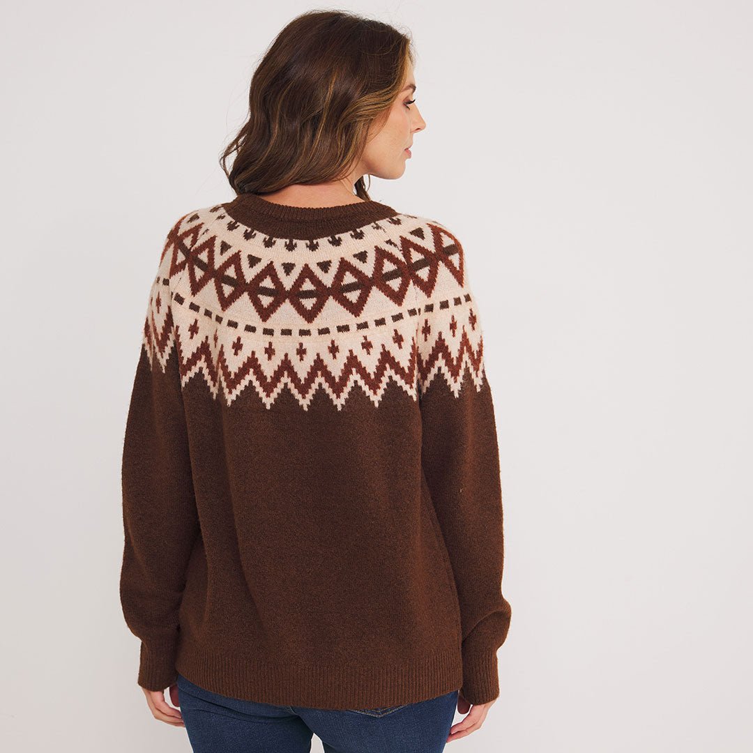 Chevron Fairisle Jumper from You Know Who's