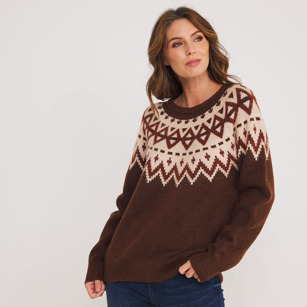 Chevron Fairisle Jumper from You Know Who's