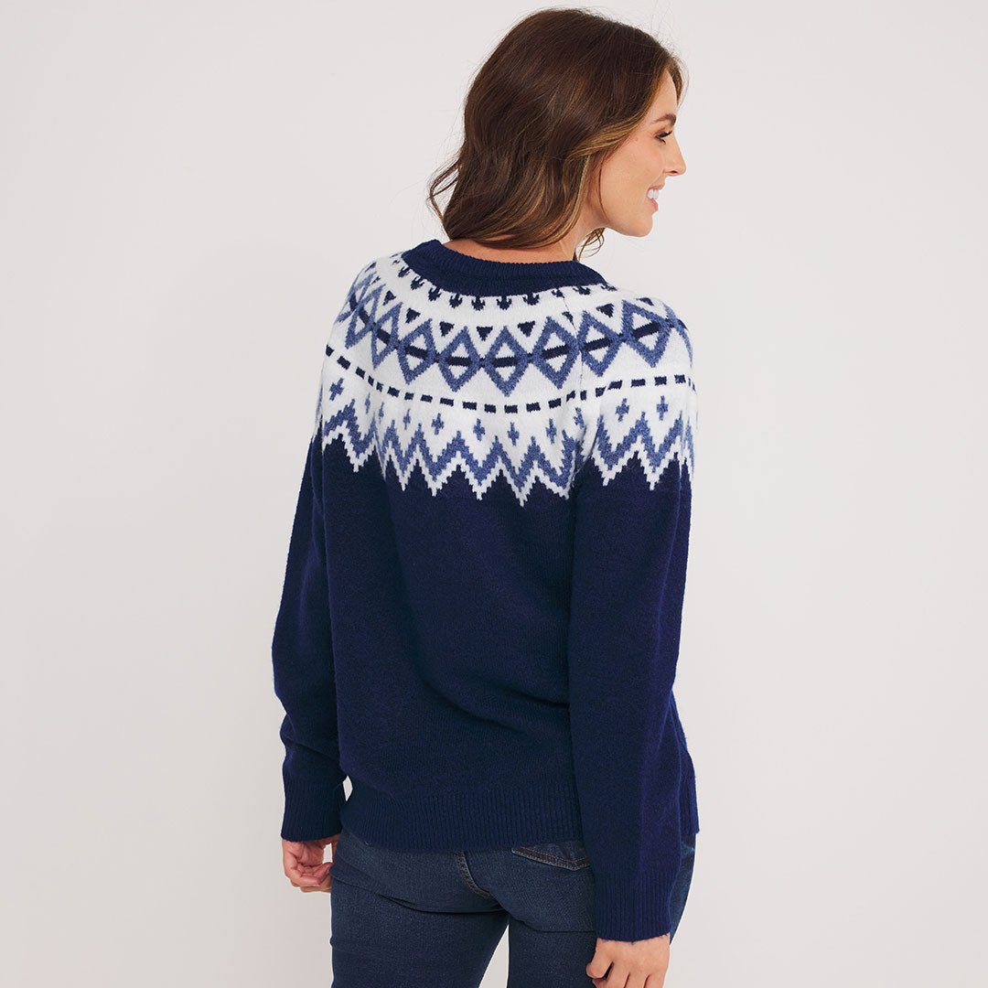 Chevron Fairisle Jumper from You Know Who's