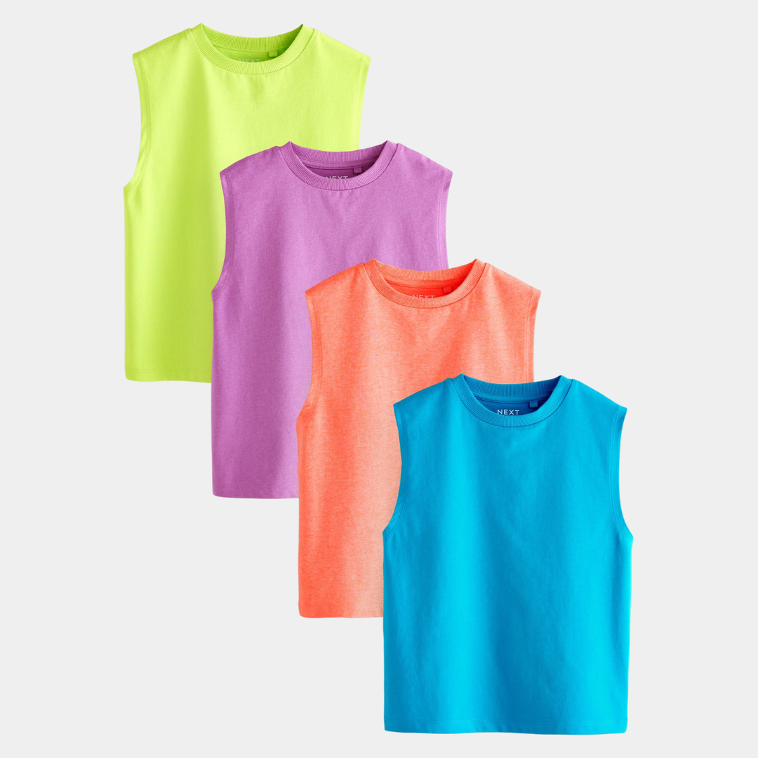 Kids Purple Crew Neck Vest