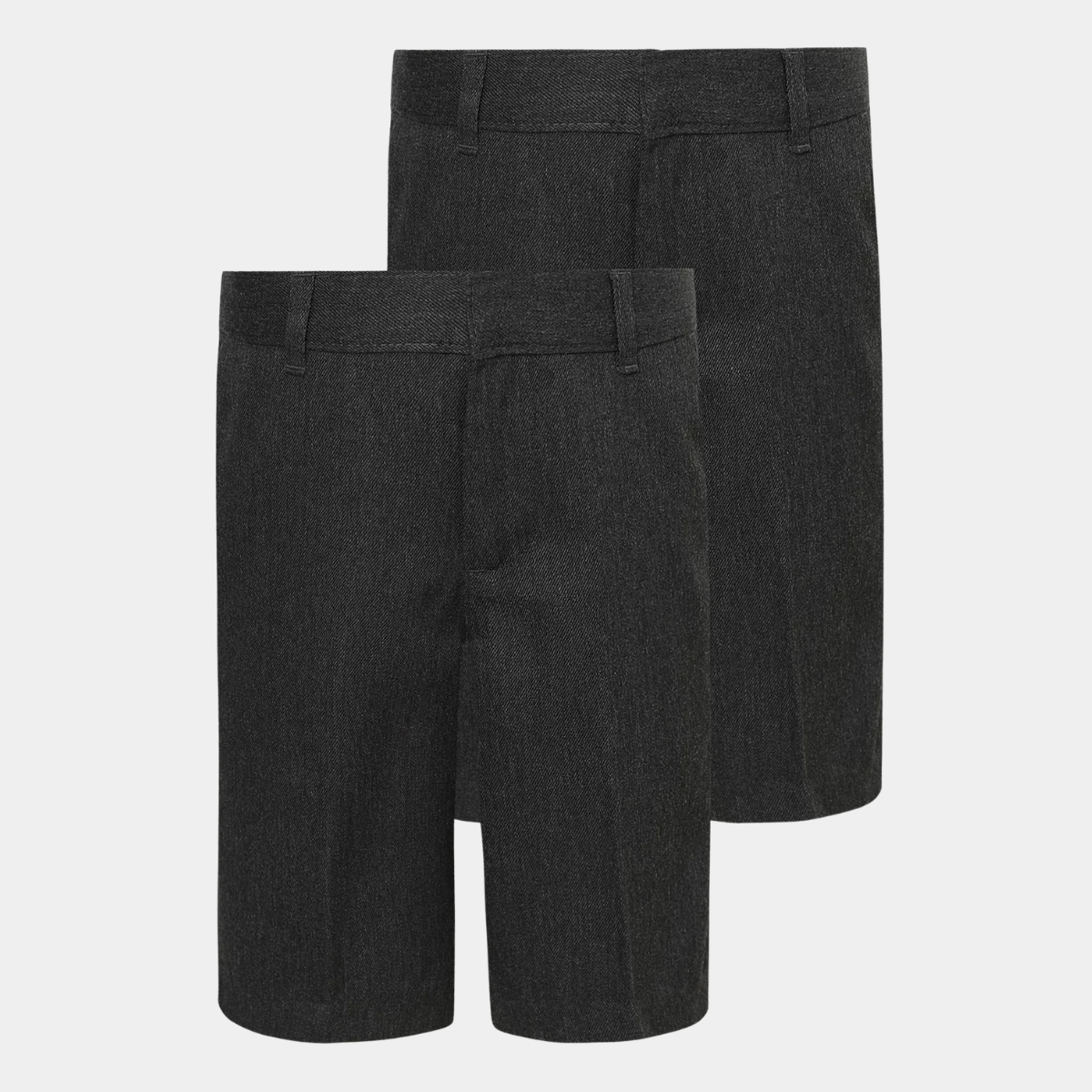 Boys 2pk Slim Leg School Shorts