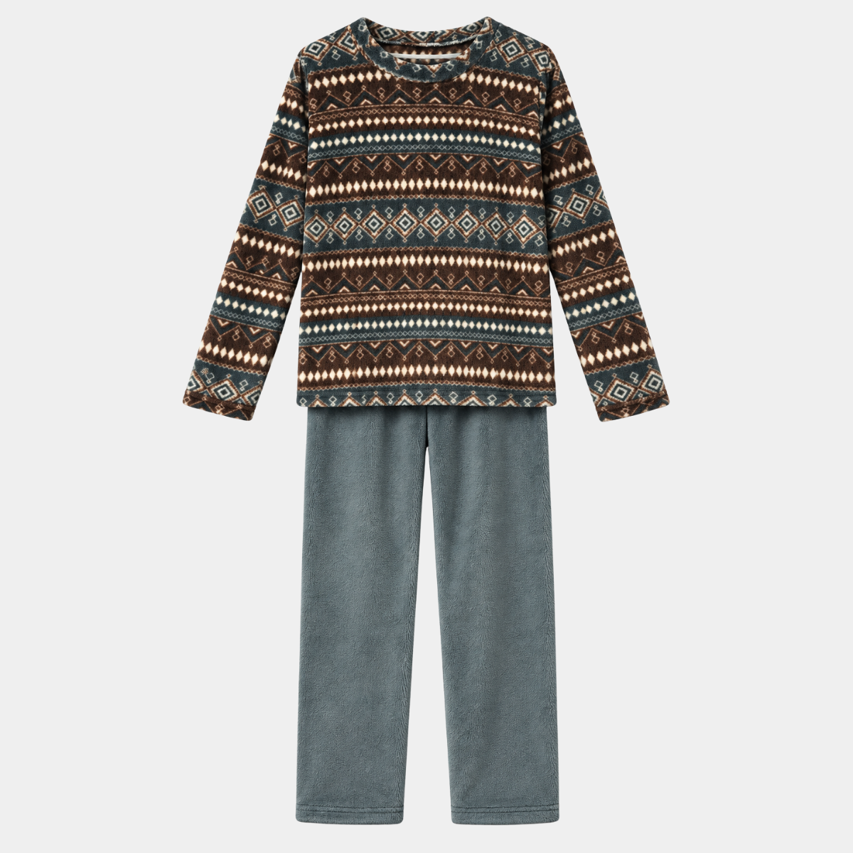 Mens Fleece Lounge Set