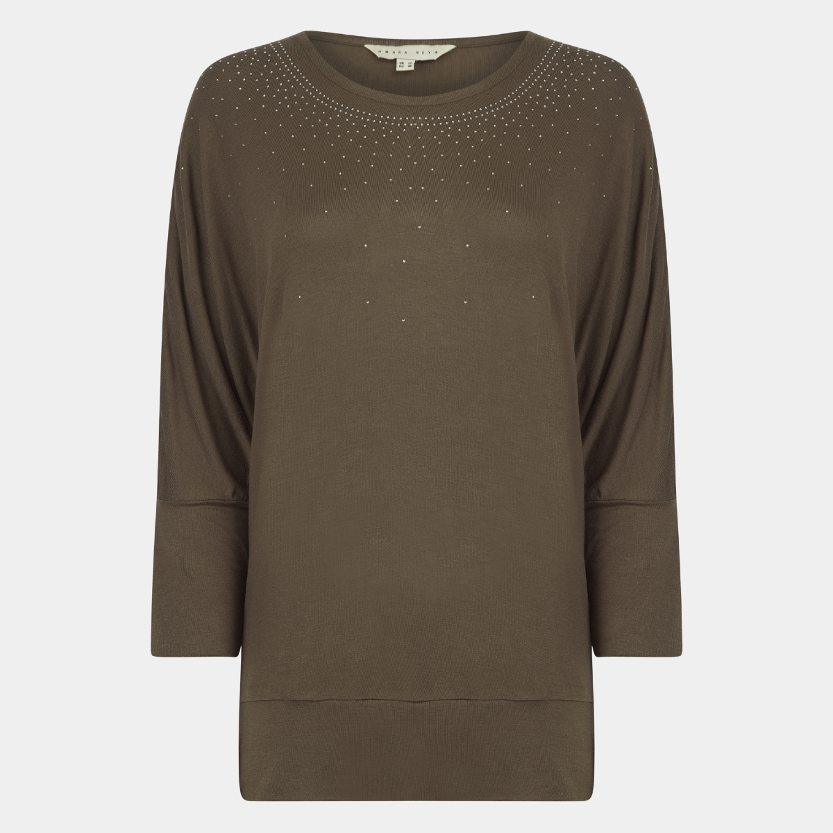 Ladies Batwing Embellished Top