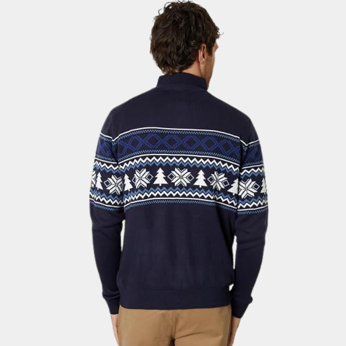 Threadbare Mens 1/4 Zip Knitted Jumper