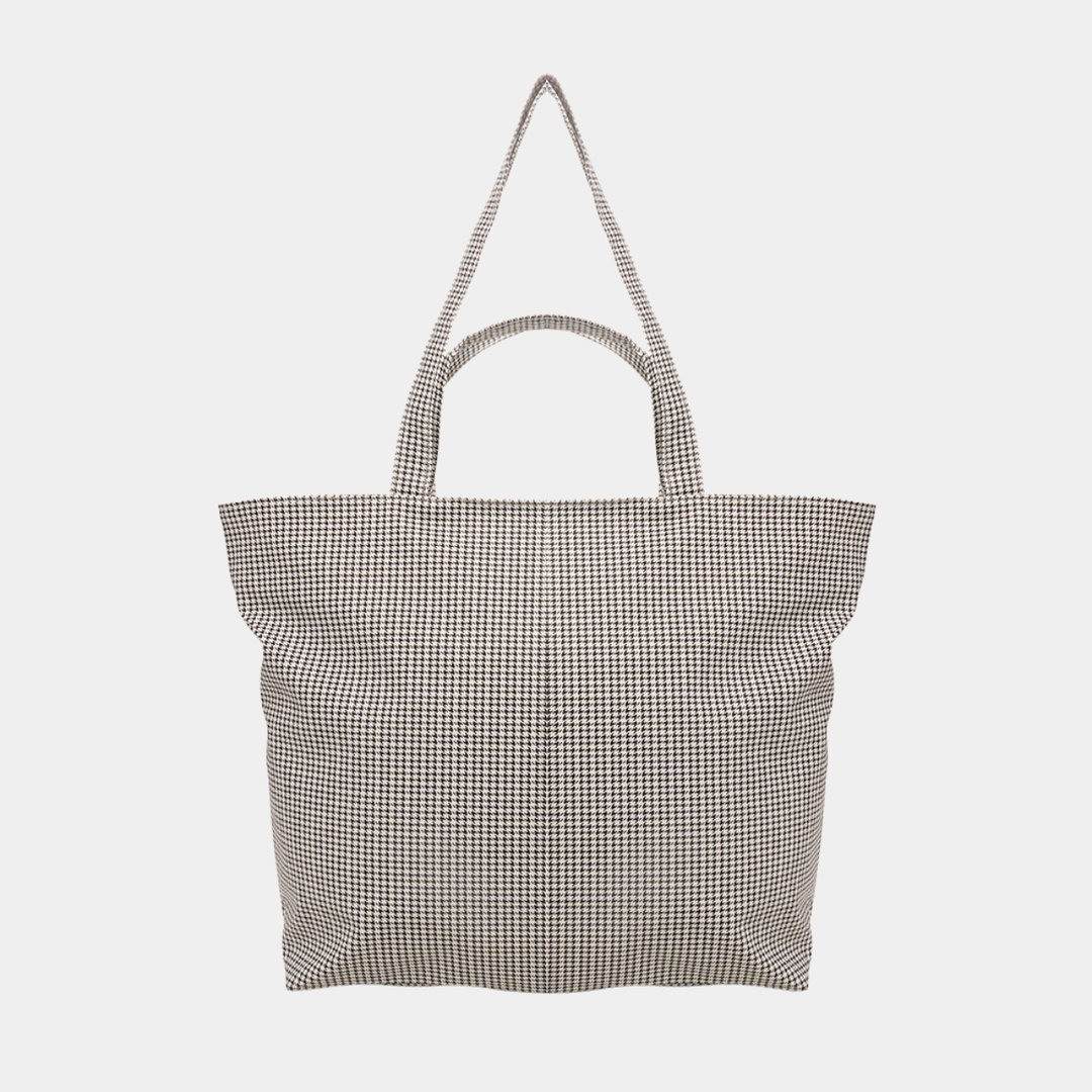 Dog Tooth Shopper Bag