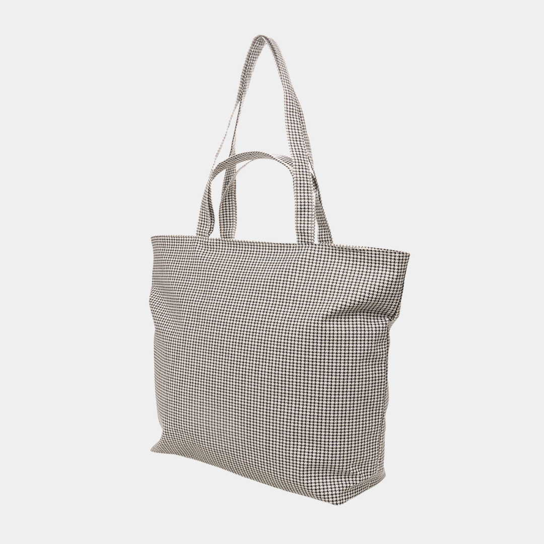 Dog Tooth Shopper Bag