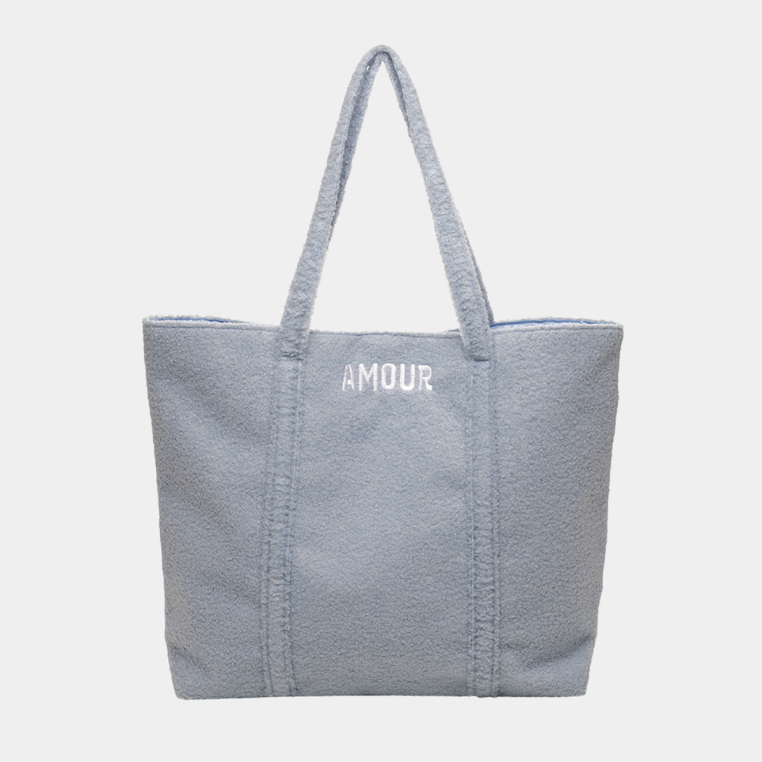 Amour Slogan Shopper Bag