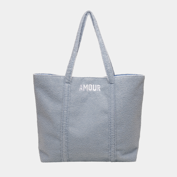 Amour Slogan Shopper Bag