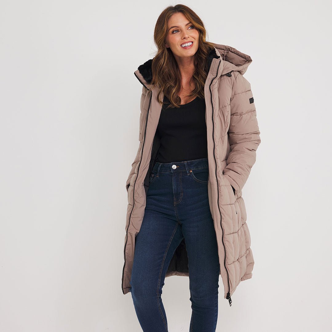 Ladies DKNY Longline Puffa from You Know Who's