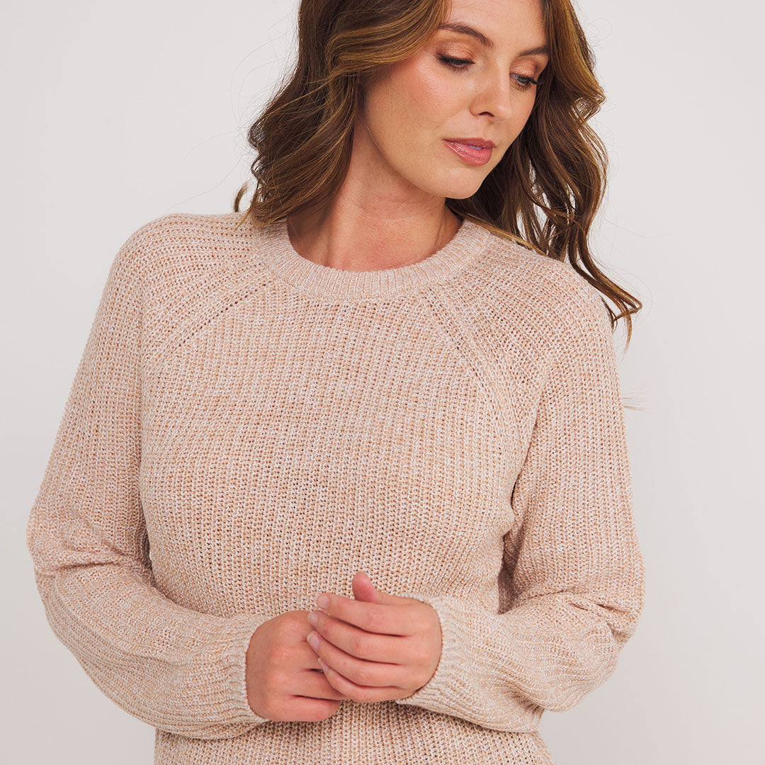 Ladies Nougat Jumper