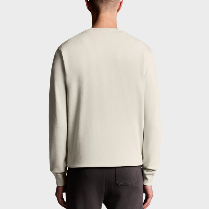 Mens Lyle & Scott Sweater Cream