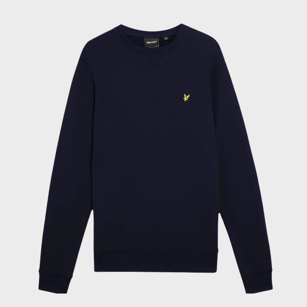 Mens Lyle & Scott Sweater Dark Navy