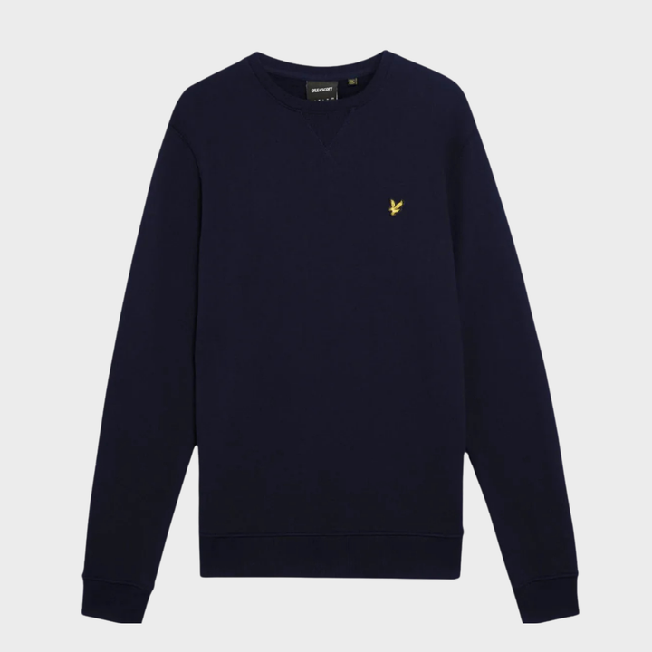 Mens Lyle & Scott Sweater Dark Navy