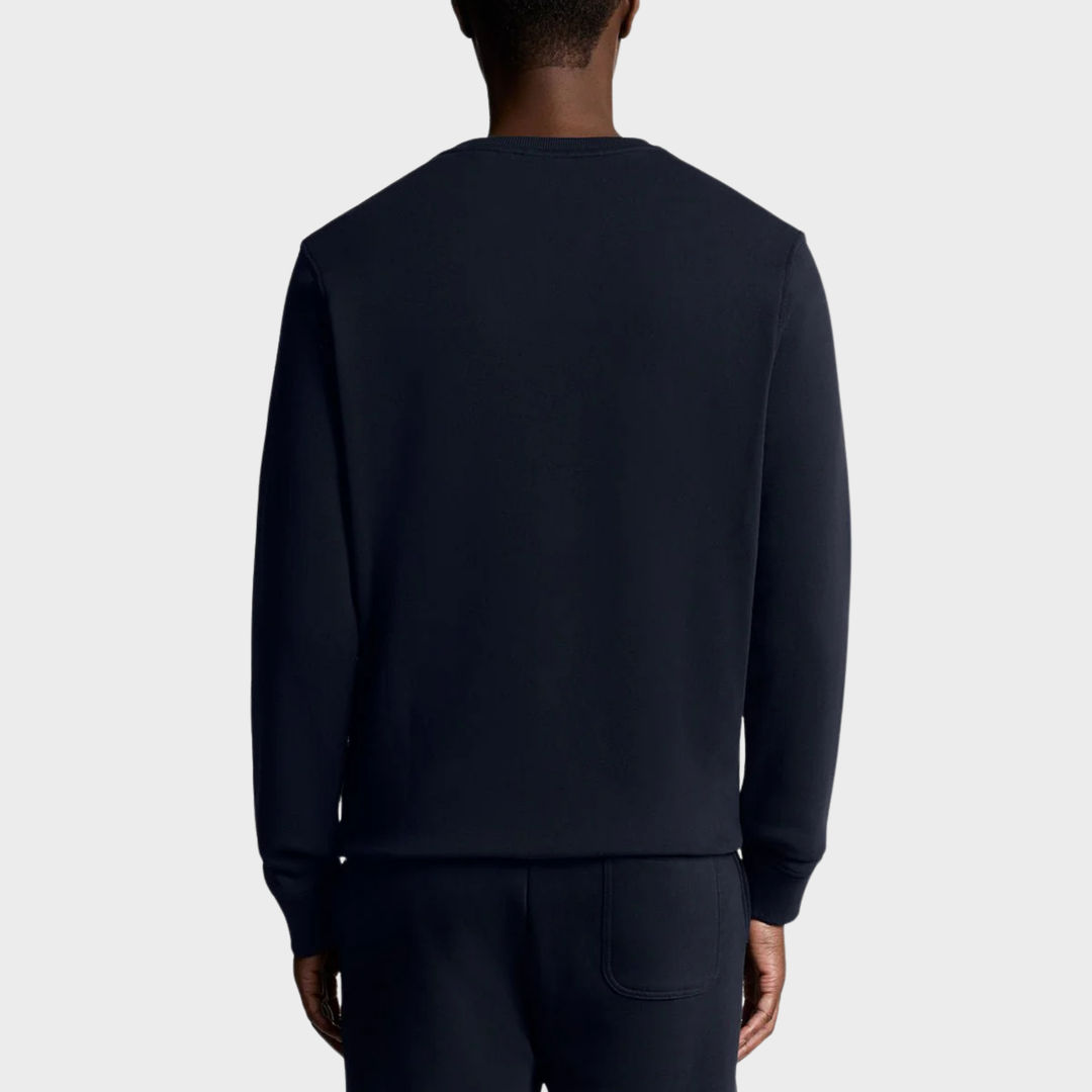 Mens Lyle & Scott Sweater Dark Navy