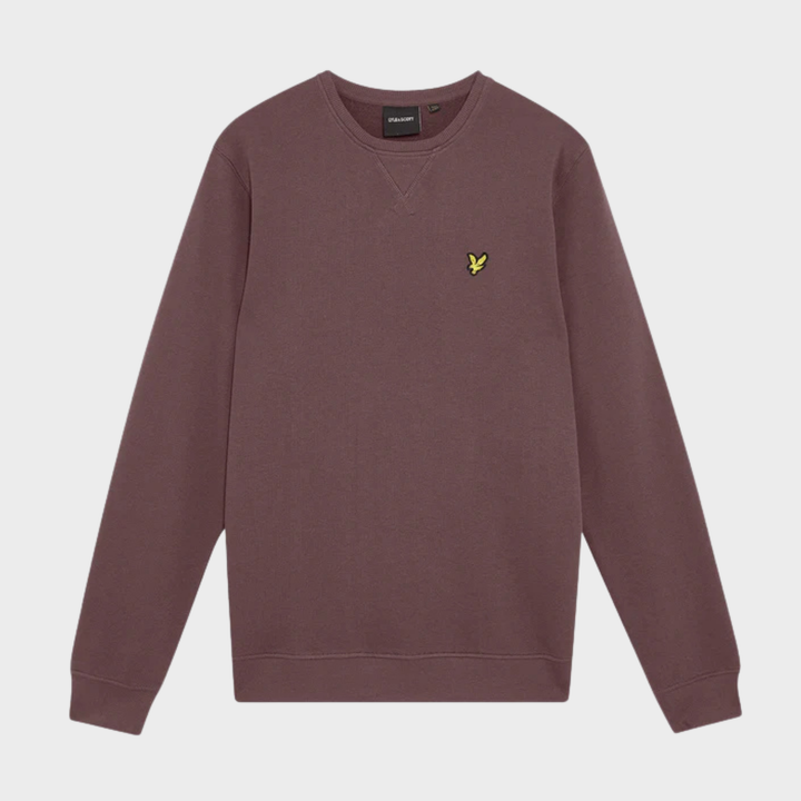 Mens Lyle & Scott Sweater Mauve