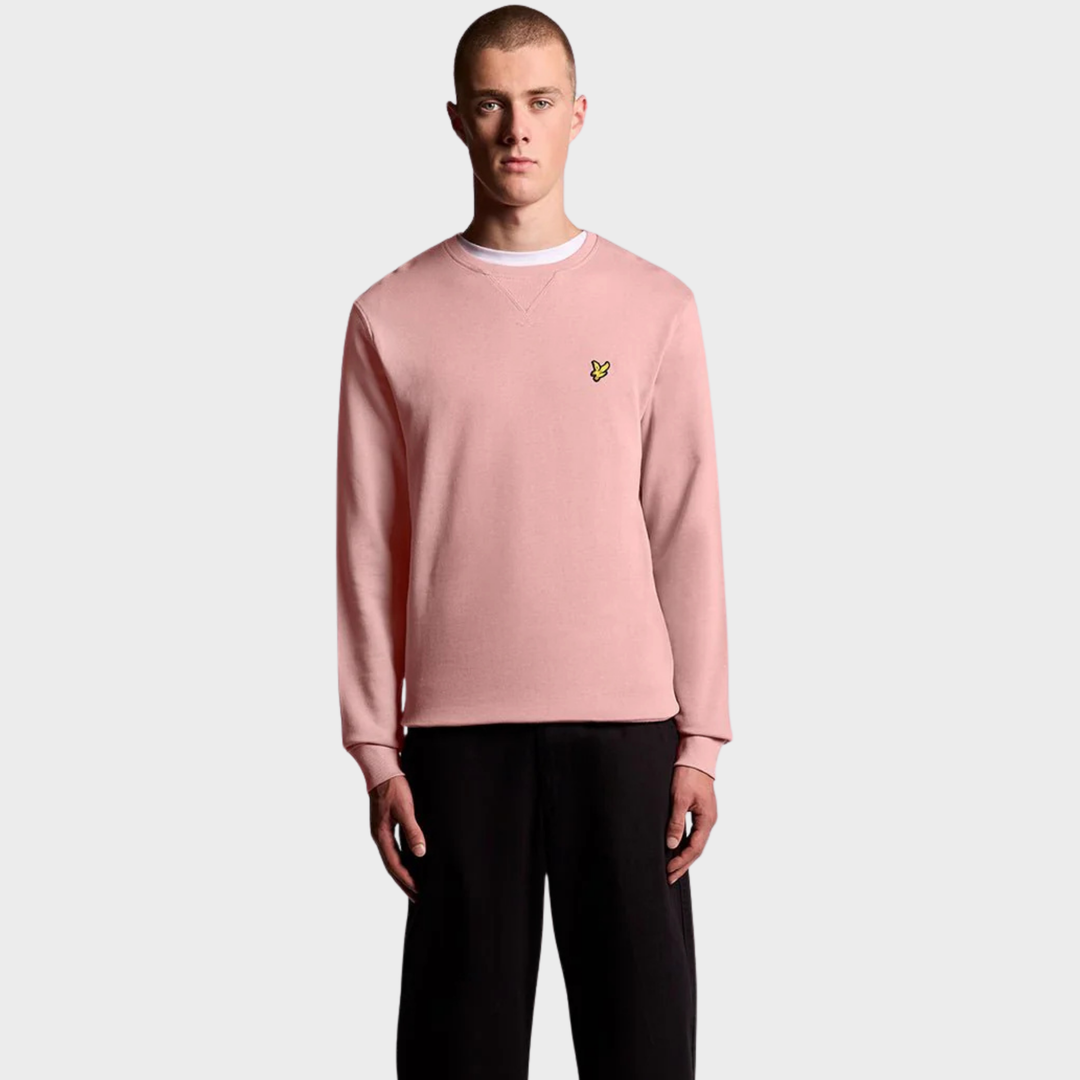 Mens Lyle & Scott Sweater Salmon