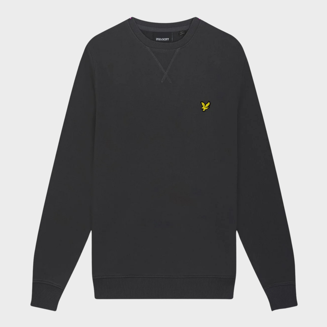 Mens Lyle & Scott Sweater Dark Grey