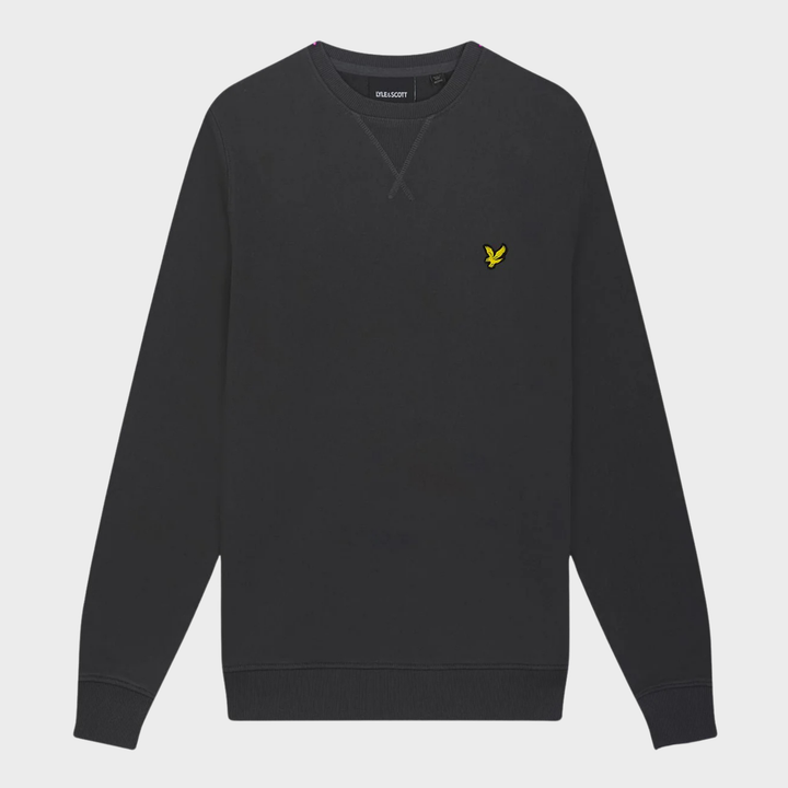 Mens Lyle & Scott Sweater Dark Grey
