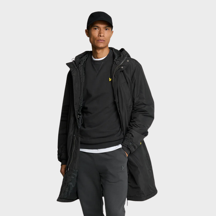 Mens Lyle & Scott Sweater Dark Grey