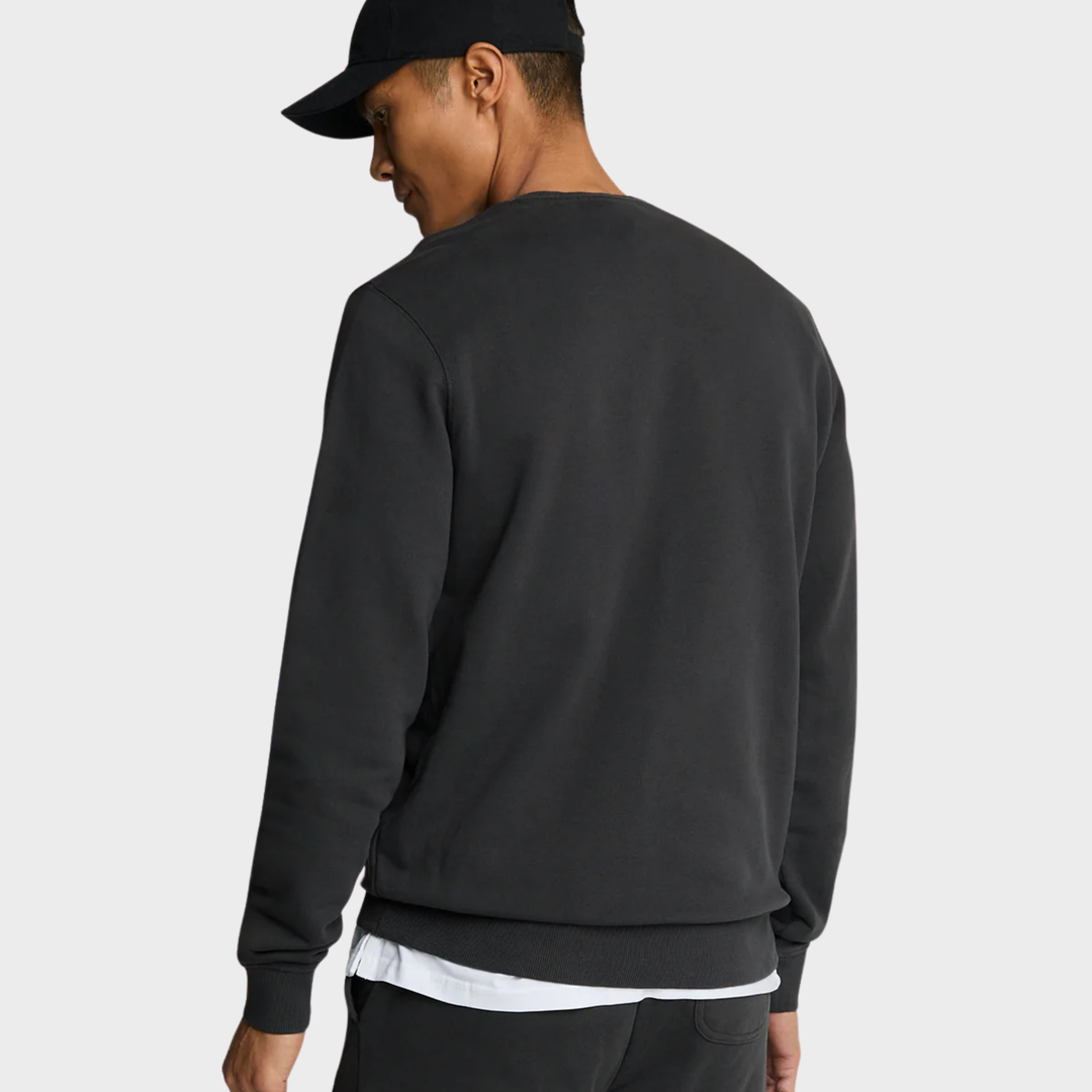 Mens Lyle & Scott Sweater Dark Grey