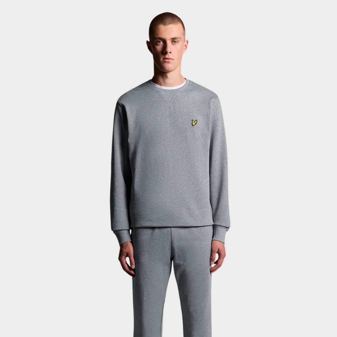 Mens Lyle & Scott Sweater Grey