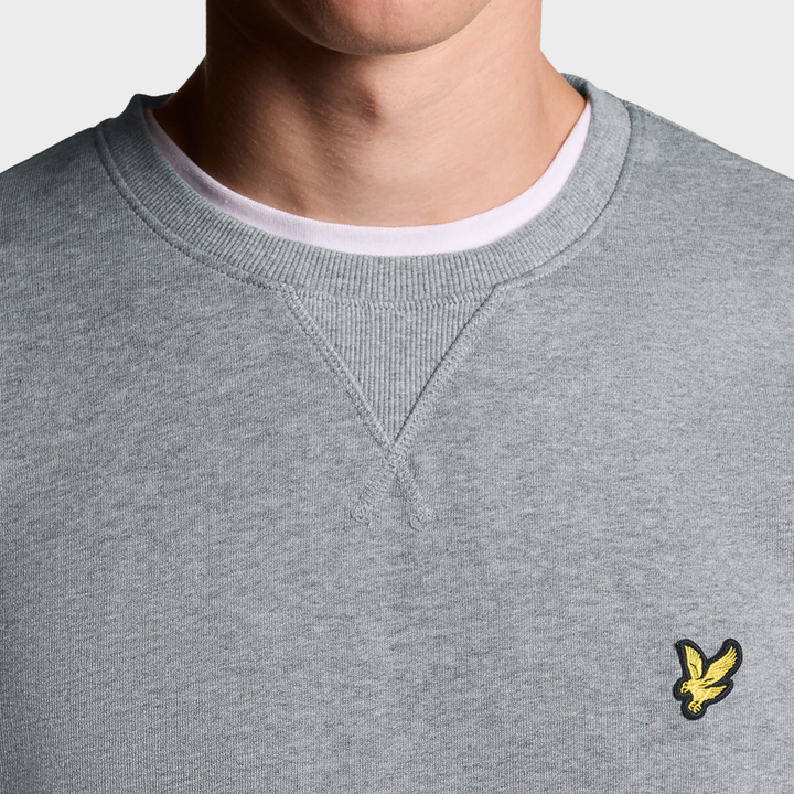 Mens Lyle & Scott Sweater Grey
