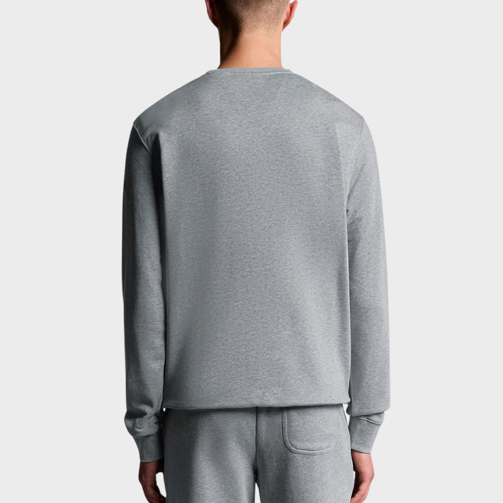 Mens Lyle & Scott Sweater Grey