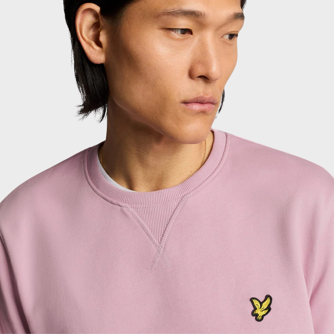 Mens Lyle & Scott Sweater Pink