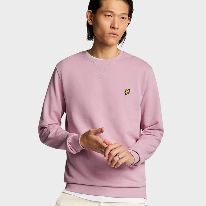 Mens Lyle & Scott Sweater Pink
