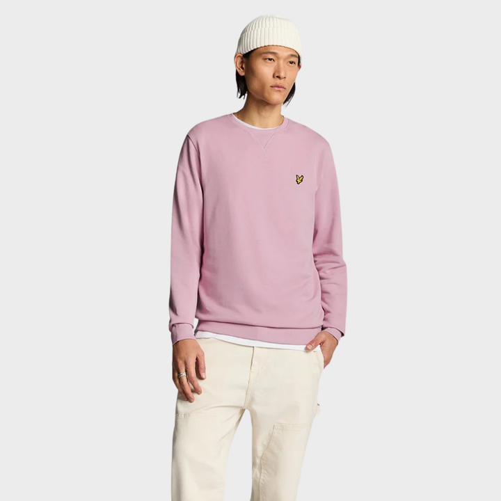 Mens Lyle & Scott Sweater Pink