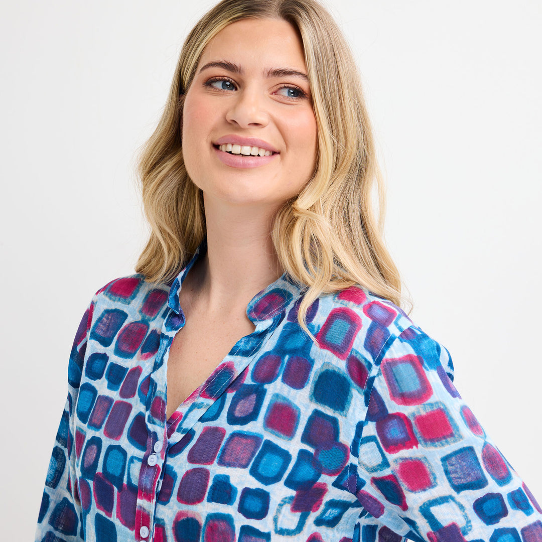 Ladies 3/4 Sleeve Top