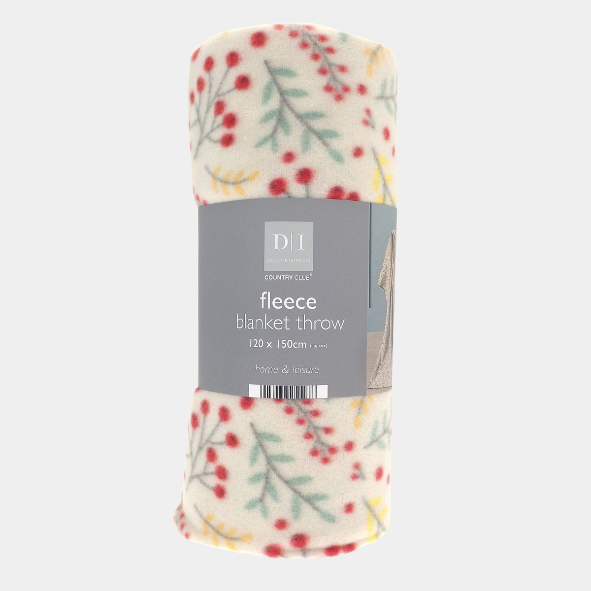 Autumnal Flannel Throw 120x150cm