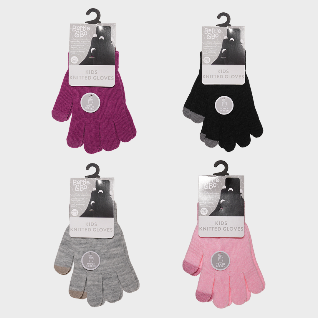 Kids Thermal Phone Touch Gloves
