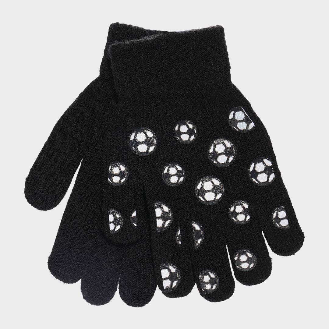 Kids Thermal Gripper Gloves - 1 Pair Assorted Colour
