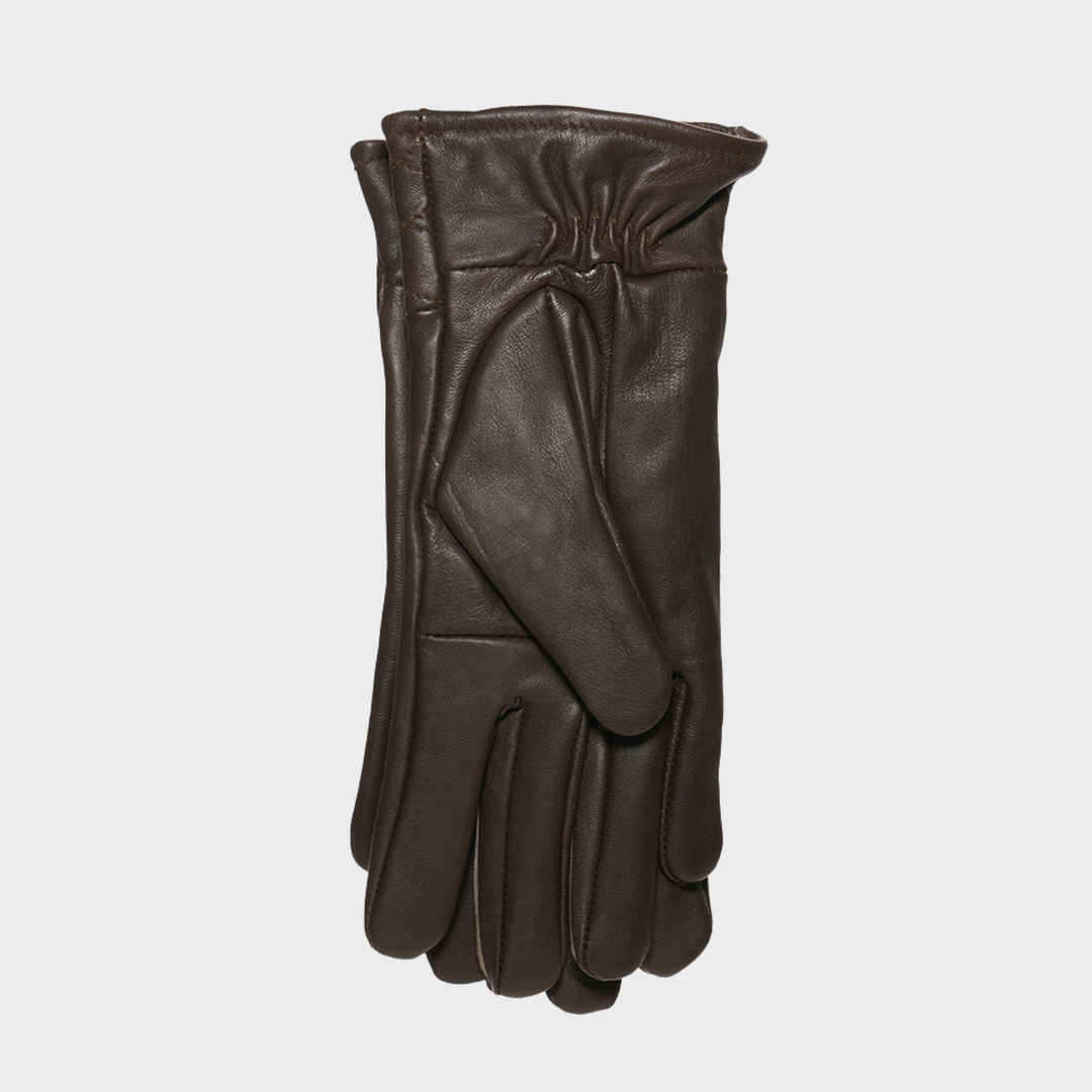 Ladies Quilted Leather Glove