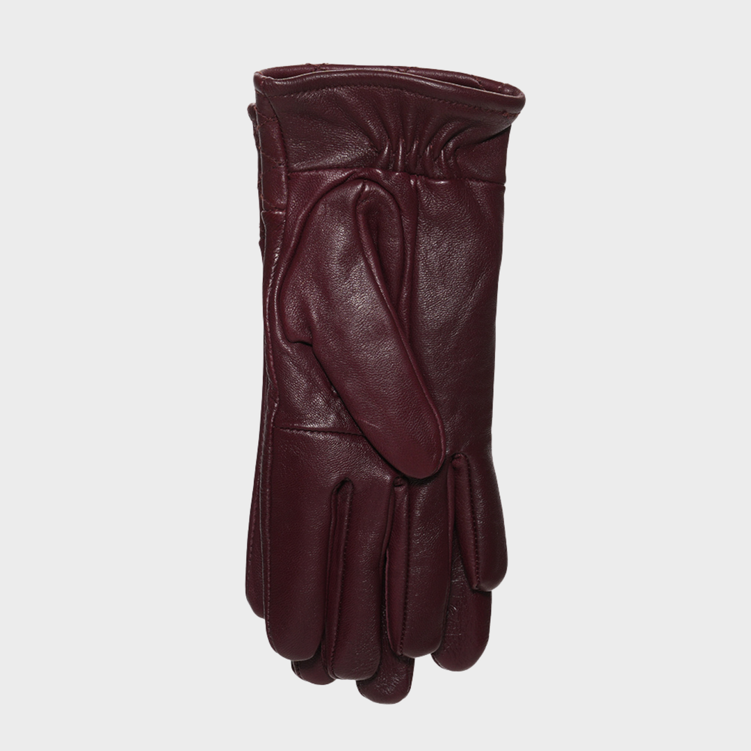 Ladies Quilted Leather Glove