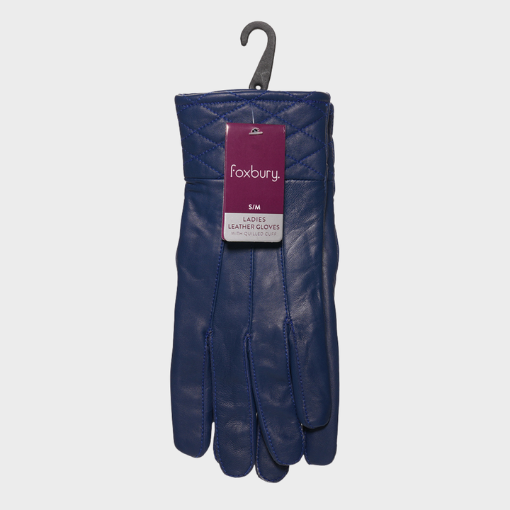 Ladies Quilted Leather Glove