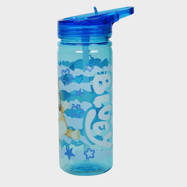 Kids Blue Bluey Themed Water Bottle