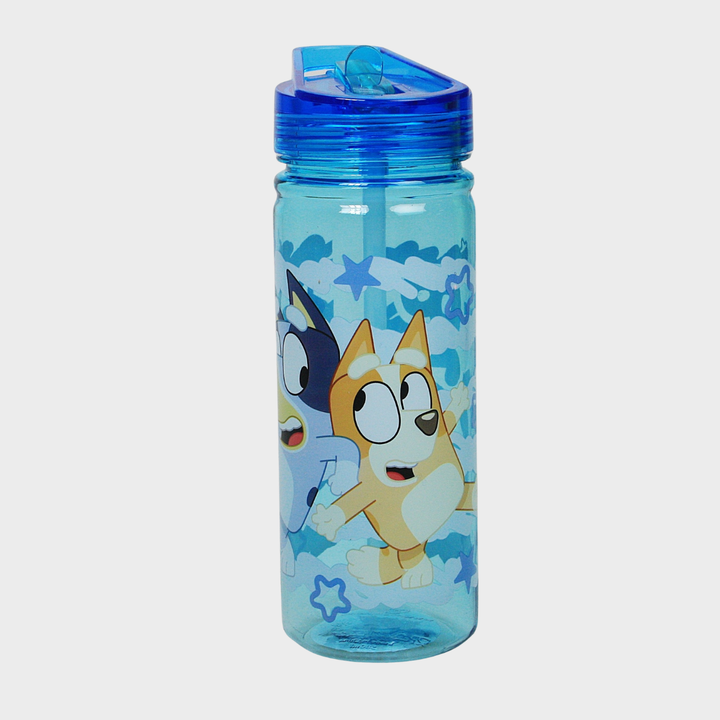 Kids Blue Bluey Themed Water Bottle