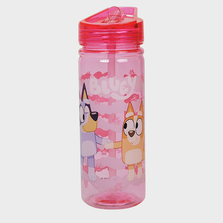 Kids Pink Bluey Themed Water Bottle