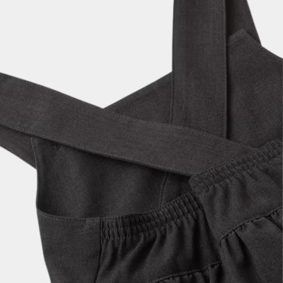 Girls Bow Pocket School Pinafore