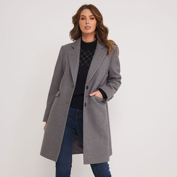 Ladies Single Breasted Formal Coat