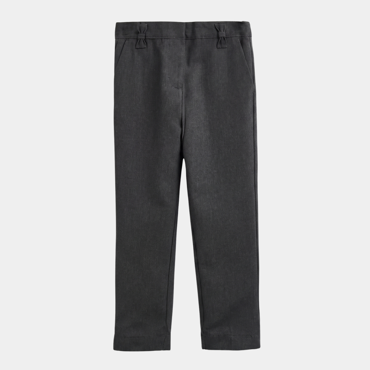 Girls Bow Loop School Trouser
