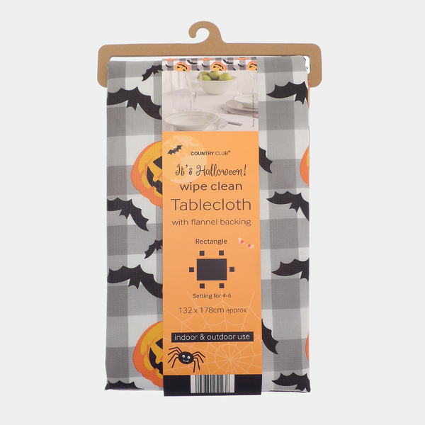 Halloween Wipe Clean Tablecloth