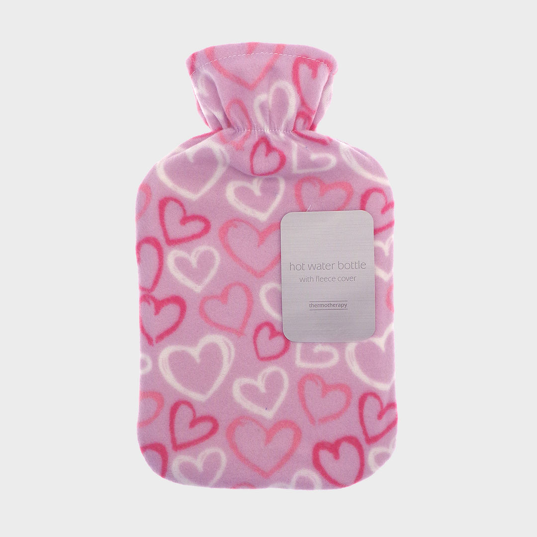 Printed Fleece Hot Water Bottle